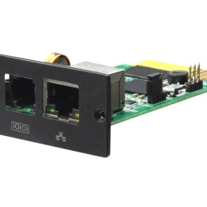 Aten UPS SNMP Card Module, built-in web server, real-time dynamic graphs of UPS data, warning notifications, logging and password security with remote