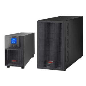 APC Easy UPS On-Line, 2000VA/1600W, Tower, 230V, 4x IEC C13 outlets, Intelligent Card Slot, LCD, Extended runtime