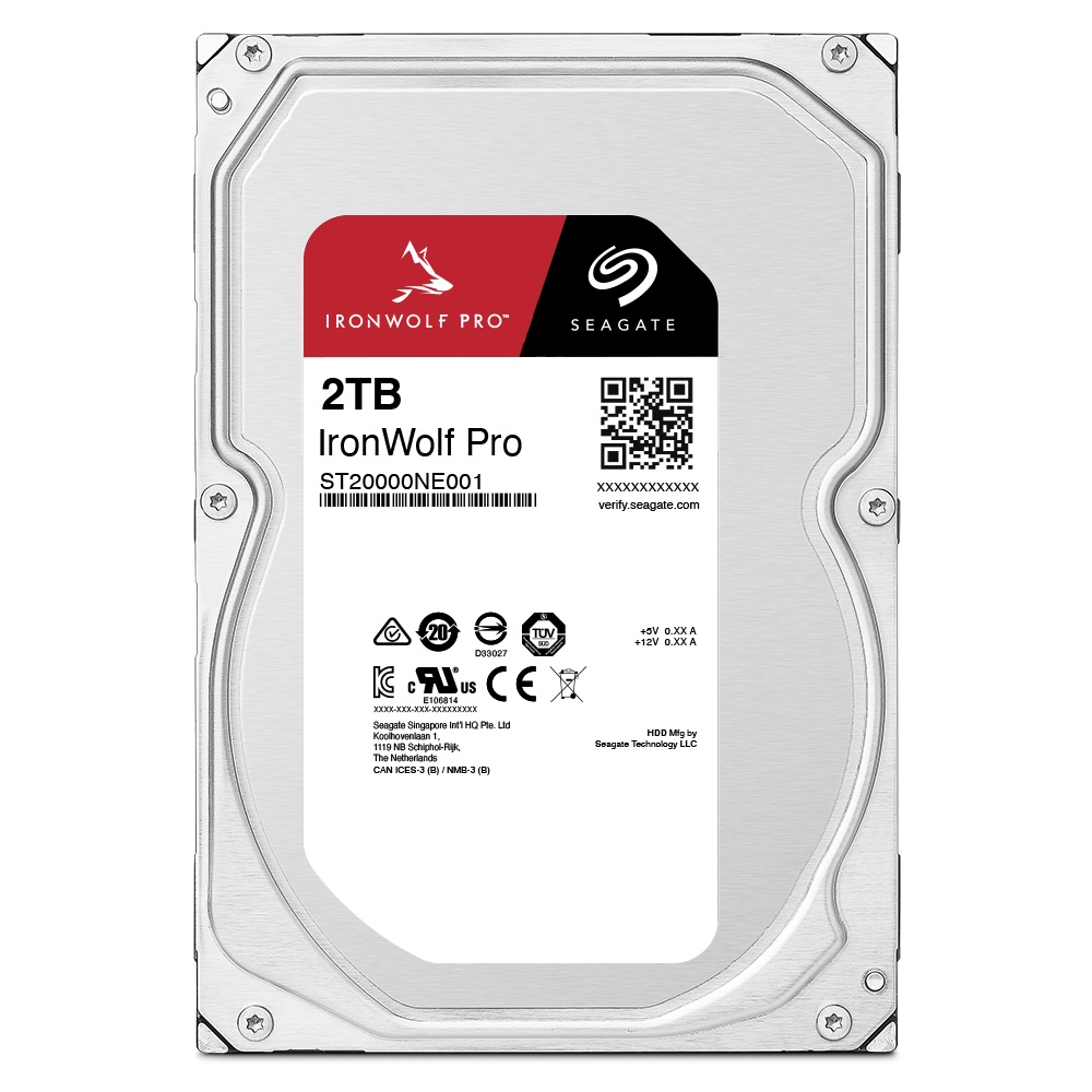 Seagate IronWolf NAS 2TB ST2000VN003 HD 3.5in SATA 256MB Manufacturer Warranty: 3 Year
