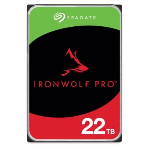 Seagate ST22000NT001 22TB IronWolf Pro 3.5" SATA3 NAS Hard Drive 24x7 Performance 7200 RPM 256MB Cache HDD. 5 Years Warranty
