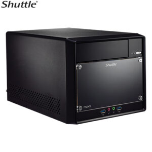 Shuttle SH510R4 XPC Cube 13L Barebone-Support Intel 11/10th Gen, 2x DDR4, LAN, PCIEx16, PCIEx1, M.2 2280, 2x3.5" HDD  5.25" ODD bay, 300W, HDMI, DP,