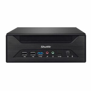 Shuttle XH610 XPC slim 3-liter,  Intel® H610 chipset, supports Intel® 12th LGA1700 65W processors, delivers 4K UHD video content