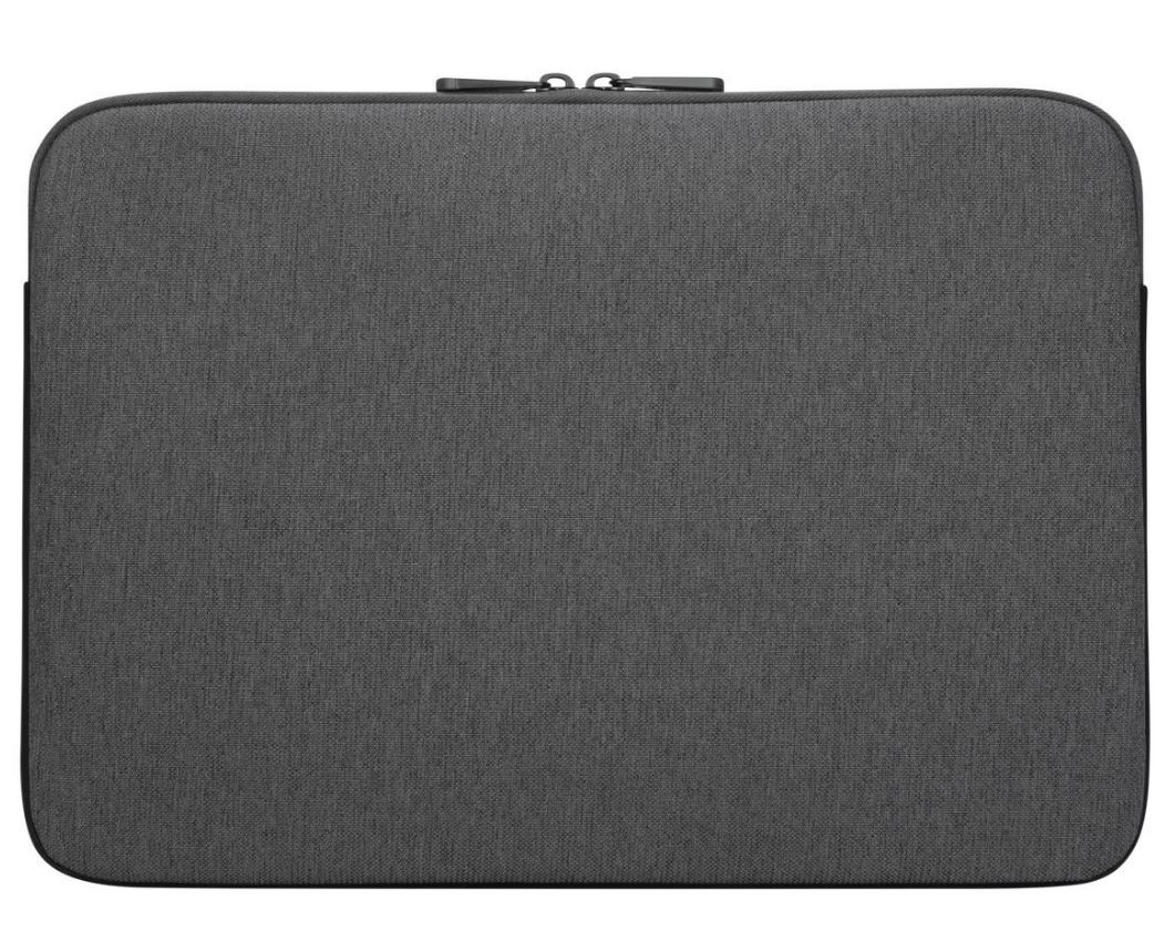 Targus 15.6″ Cypress EcoSmart Sleeve for Laptop Notebook Tablet – Up to 15.6″, Made with 5 Recycled Plastic Water Bottles – Grey