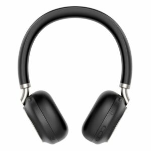 Yealink BH76 Teams Certified Bluetooth Wireless Stereo Headset, Black, ANC, USB-C, Rectractable Microphone, 35 hours battey life