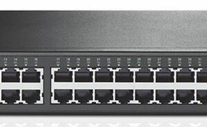 TP-Link TL-SG1048 48-Port Gigabit Rackmount Switch 19-inch rack-mountable steel case 96Gbps Switching Capacity IEEE 802.3x flow control Auto MDI/MDIX