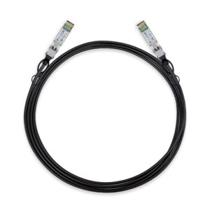 TP-Link SM5220-3M 3 Meter 10G SFP+ Direct Attach Cable, Drives 10 Gigabit Ethernet, 10G SFP+ Connector on Both Sides (Replaces TXC432-CU3M)