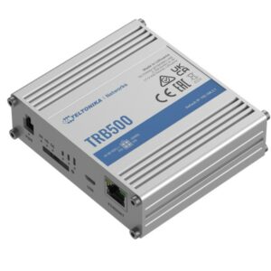 Teltonika TRB500 - Industrial 5G Gateway, Ultra-high cellular speeds of up to 1 Gbps 4x4 MIMO, Backward compatible with 4G (LTE CAT 20) and 3G network