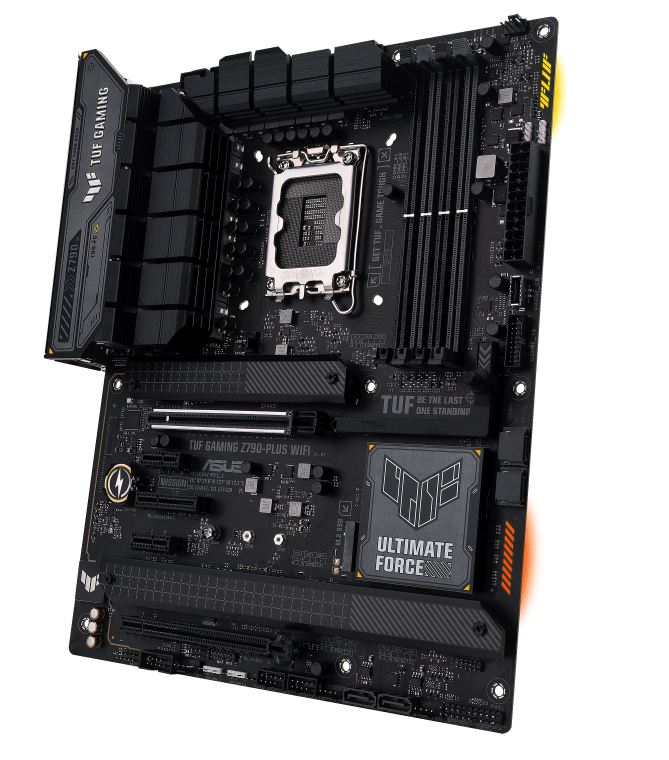 ASUS Z790 TUF GAMING Z790-PLUS WIFI Intel LGA1700 ATX Motherboard 128GB, 4xDDR5, PCIe 5.0 x16 slot,4 x M.2 slots,4 x SATA,2.5Gb Ethernet,