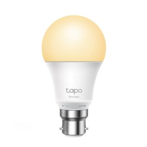 TP-Link Tapo L510B Smart Light Bulb Bayonet Fitting Dimmable, No Hub Required, Voice Control, Schedule  Timer 2700K 8.7W 2.4 GHz 802.11b/g/n