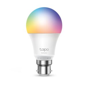 TP-Link Tapo L530B Smart Wi-Fi Light Bulb, Bayonet Fitting, Multicolour (B22 / E27), No Hub Required, Voice Control, Schedule  Timer,