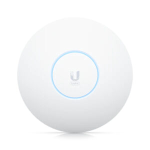 Ubiquiti UniFi U6-Enterprise WiFi 6E 4x4 MIMO PoE+ Access Point,140m Coverage,600+ Device2.5GbE Uplink, Ceiling Mount,For High-Density, Incl 2Yr Warr