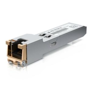 Ubiquiti SFP to RJ45 Transceiver Module, 1000Base-T Copper SFP Transceiver, 1Gbps Throughput Rate, Supports Up to 100m, Incl 2Yr Warr