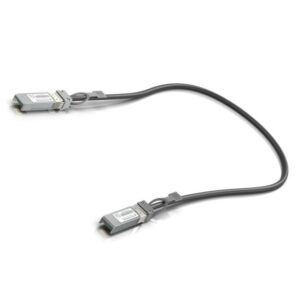 Ubiquiti UniFi Patch Cable, SFP28 to SFP28  ( Max data rate 25Gbps), 0.5 Meter, SFP+ Compatible ( Max Data Rate 10Gbps )