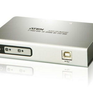 Aten Serial Hub 2 Port USB to RS232 Converter w/ 1.8m cable, Supports Hot-Swapping  Plug and Play