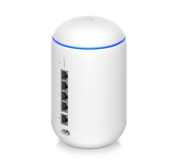 Ubiquiti UniFi Dream Router, WiFi 6 router, USG, 2x PoE Output, UniFi OS Console (UniFi Network, Protect, Talk, Access) Up 700Mbps, Incl 2Yr Warr