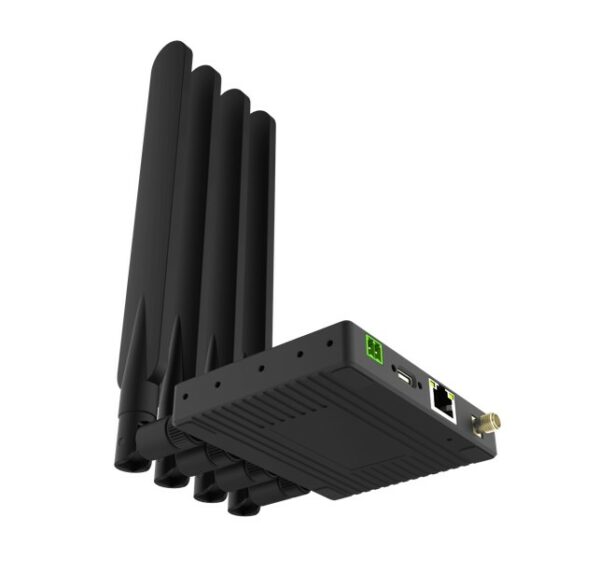 Milesight 5G Indoor Industrial Gateway, USB and Gigabit Ethernet Connectivity Supported, Add 5G Failover to your Exisitng Firewall