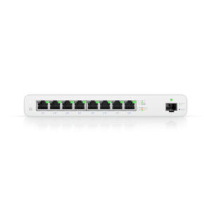 Ubiquiti UISP Router, Cloud Managed 8 GbE Port Router, 27V Passive PoE, 1x 1Gbps SFP, Built in Traffic Shaping, 110W PoE Availability