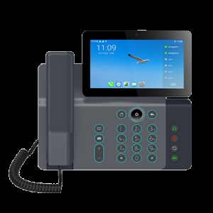 Fanvil V67 Enterprise IP Phone, 7" Touch Screen, 5mp Camera, Andriod 9.0, Built in Wifi, BT, Wall Mountable, Upto 116 DSS Keys, 20 Lines, 2 Year WTY