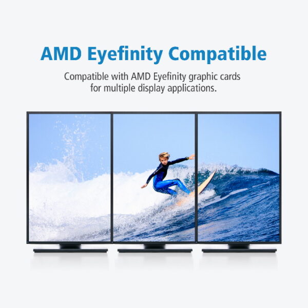 Aten 4K DisplayPort to HDMI Active Adapter, Supports VGA, SVGA, XGA, SXGA, UXGA, 1080p   resolutions up to 4K UHD, Supports AMD Eyefinity, DP to HDMI