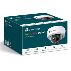 TP-Link VIGI 3MP C230(2.8mm) Full-Color Dome Network Camera, 2.8mm Lens, Smart Detection, 3YW