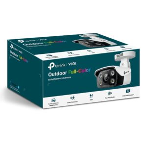 TP-Link VIGI 3MP C330(2.8mm) Outdoor Full-Color Bullet Network Camera, 2.8mm Lens, Smart Detection, 3YW