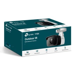 TP-Link VIGI 3MP C330I(2.8mm) Outdoor Bullet Network Camera, 2.8mm Lens,Smart Detection, 3YW