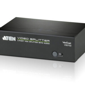 Aten Professional Video Splitter 2 Port VGA Splitter with Audio 450MHz, 1920x1440@60Hz, Cascadable to 3 levels (Up to 8 Outputs)
