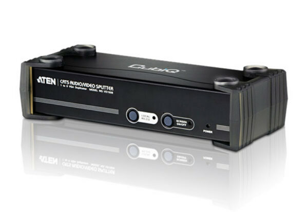 Aten Professional Video Splitter 8 Port VGA Video Splitter over Cat5 w/ Audio and RS-232, 1920x1200@60Hz or 150m Max (LS)