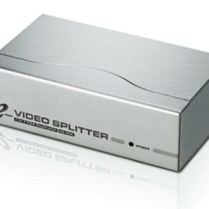 Aten Video Splitter 2 Port VGA Splitter 350Mhz, 1920x1440@60Hz, Cascadable to 3 levels (Up to 8 Outputs)