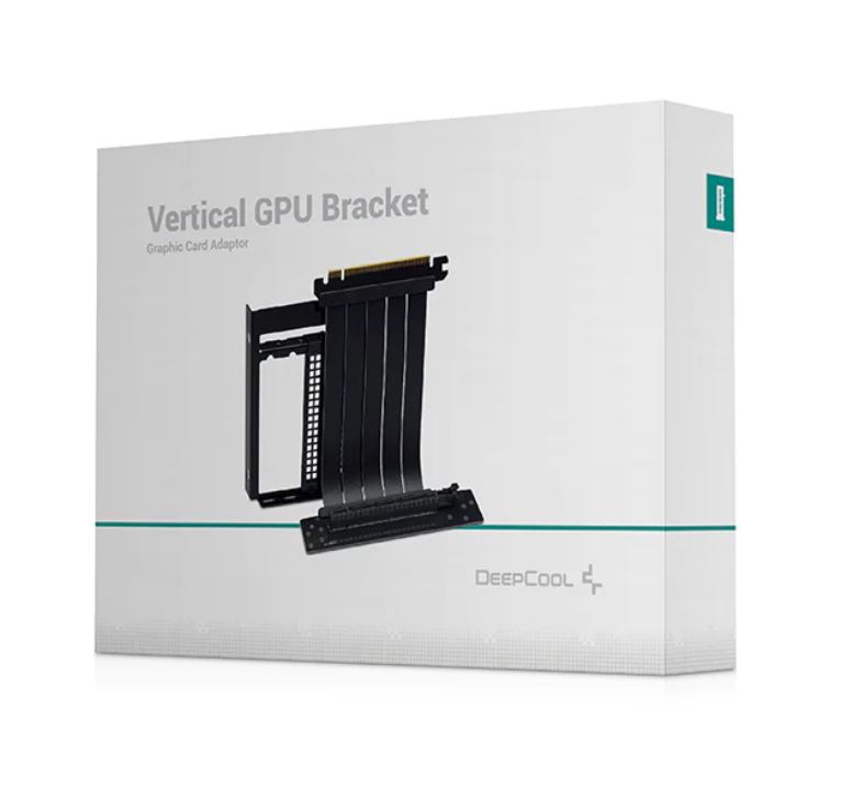DeepCool Vertical GPU Bracket For CG560/CK500/CK560/CH510, PCIe 4.0 Backward Compatible With PCIe3.0 MB, Silicone Cover Design