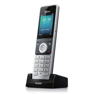 Yealink W56H Cordless DECT IP Phone Handset, HD Audio Quality, Quick USB Charging, High-end ID design