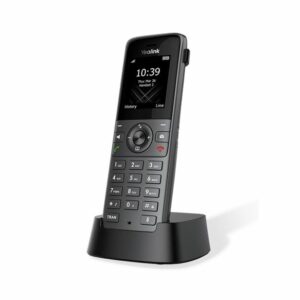 Yealink W73H High-performance IP DECT Handset, HD Audio, Long Standby Time 400 hours, Up to 35 hours talk time, Noise Reduction,