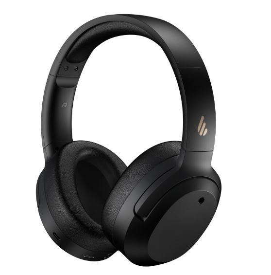Edifier W820NB Active Noise Cancelling Wireless Bluetooth Stereo Headphone Headset 46 Hours Playtime, Bluetooth V5.0, Hi-Res Audio Black