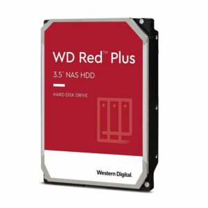 Western Digital WD Red Plus 10TB 3.5" NAS HDD SATA3 7200RPM 256MB Cache 24x7 180TBW ~8-bays NASware 3.0 CMR Tech 3yrs wty