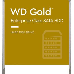 Western Digital 16TB WD Gold Enterprise Class Internal Hard Drive - 7200 RPM Class, SATA 6 Gb/s, 512 MB Cache, 3.5"- 5 Years Limited Warranty