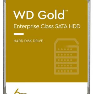 (LS) Western Digital 6TB WD Gold Enterprise Class Internal Hard Drive - 7200 RPM Class, SATA 6 Gb/s, 256 MB Cache, 3.5" (LS> WD6004FRYZ)