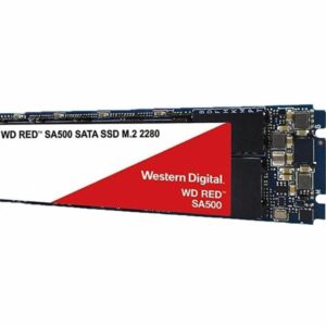 Western Digital WD Red SA500 2TB M.2 SATA NAS SSD 24/7 560MB/s 530MB/s R/W 95K/85K IOPS 1300TBW 2M hrs MTBF 5yrs wty LS