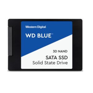 Western Digital WD Blue 500GB 2.5" SATA SSD 560R/530W MB/s 95K/84K IOPS 200TBW 1.75M hrs MTBF 3D NAND 7mm 5yrs Wty