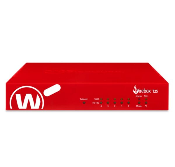 Trade Up to WatchGuard Firebox T25 with 5-yr Total Security Suite
