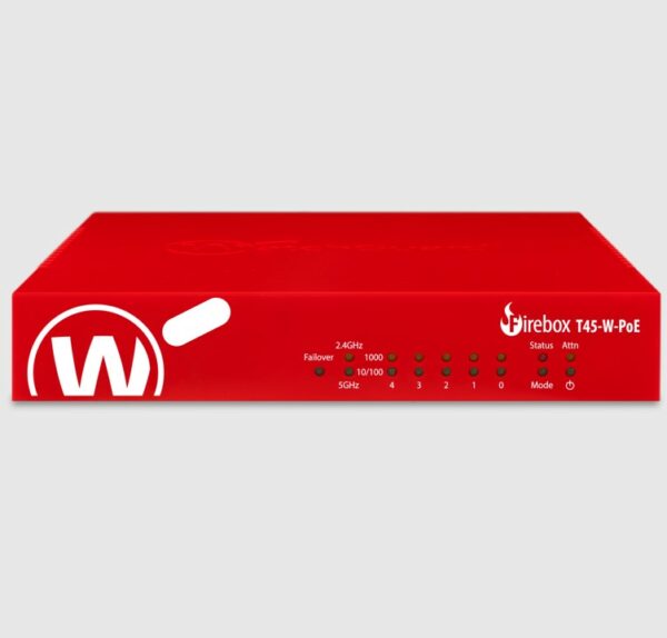 Trade Up to WatchGuard Firebox T45-W-PoE with 1-yr Basic Security Suite (AU)