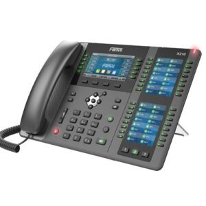 Fanvil X210 Enterprise IP Phone - 4.3" (Video) Colour Screen, 20 Lines, 106 x DSS Buttons, Dual Gigabit NIC, Bluetooth, *SBC Ready