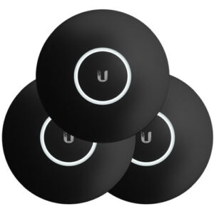 Ubiquiti UniFi Hard Cover Skin Casing, 3-Pack, Black Design, Compatiable with Access Point nanoHD, U6 Lite and U6+.