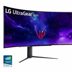 LG 45'' UltraGear™ OLED Curved Gaming Monitor WQHD with 240Hz Refresh Rate 0.03ms Response Time -Limited Warranty- 2 Year Parts and Labor
