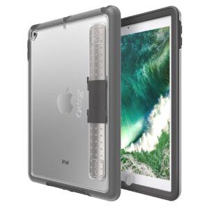 OtterBox UnlimitEd Apple iPad (9.7") (6th/5th Gen) Case Slate Grey - (77-59037), Integrated Stand Adjusts, Built-in Screen Protector, Slim Case
