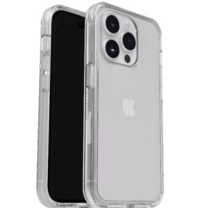 OtterBox Symmetry Apple iPhone 15 Pro (6.1") Case Clear - (77-92641), Antimicrobial, DROP+ 3X Military Standard, Raised Edges
