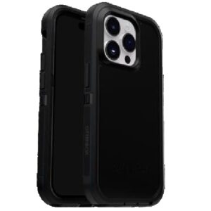 OtterBox Defender XT MagSafe Apple iPhone 15 Pro Max (6.7") Case Black - (77-92966), DROP+ 5X Military Standard, Multi-Layer, Raised Edges,Rugged