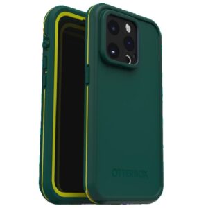 OtterBox Fre MagSafe Apple iPhone 15 Pro (6.1") Case Pine (Green) - (77-93406), DROP+ 5X Military Standard,2M WaterProof,Built-In Screen Protector