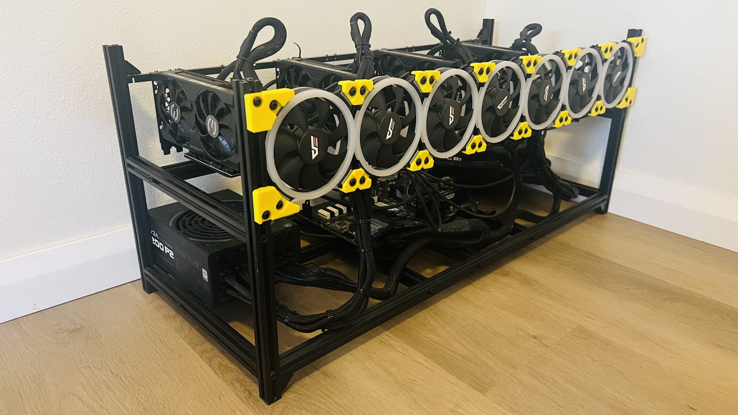 AGZ Technology Cryptocurrency Mining Rig - 3060Ti