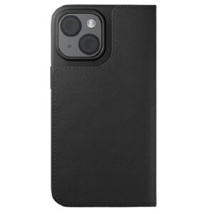 Cygnett UrbanWallet Apple iPhone 15 (6.1") Leather Wallet Case - Black (CY4590URBWT), 360° Protection, Multi-Angle, 2x Card Slots, 4FT DropProof