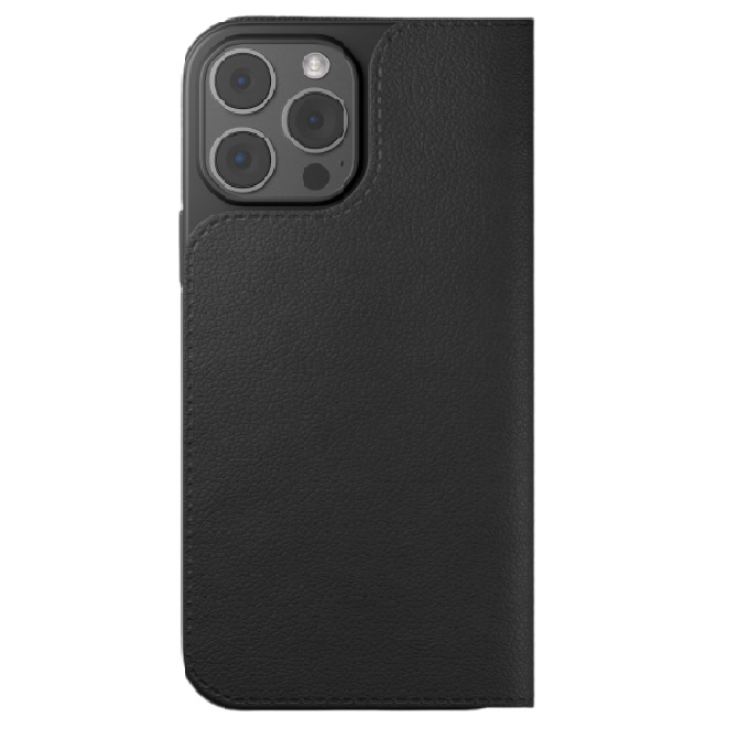 Cygnett UrbanWallet Apple iPhone 15 Pro (6.1") Leather Wallet Case - Black (CY4592URBWT), 360° Protection, Multi-Angle, 2x Card Slots, 4FT DropProof